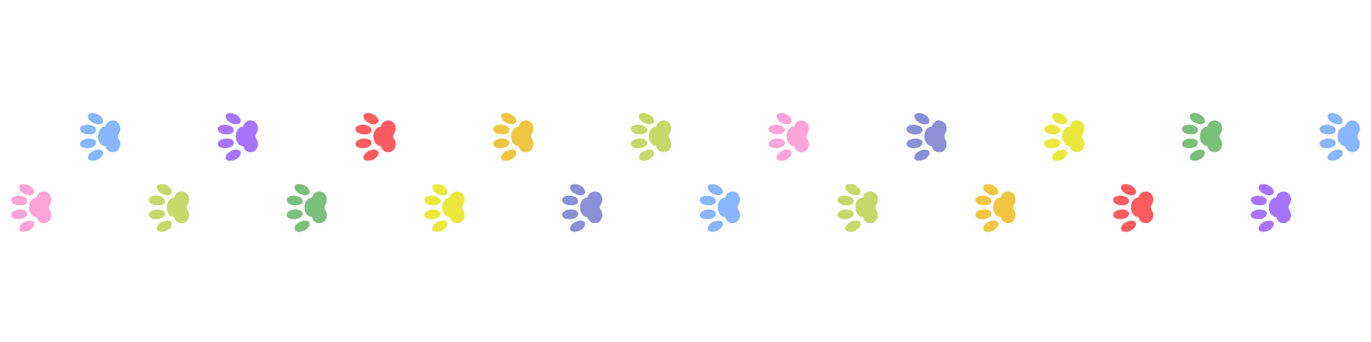 足跡イラスト